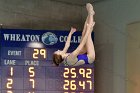 Maddy Morrison  Wheaton College Women's diver Maddy Morrison competes against Babson College, January 11, 2020. - Photo By: KEITH NORDSTROM : Wheaton, Swimming, Maddy Morrison